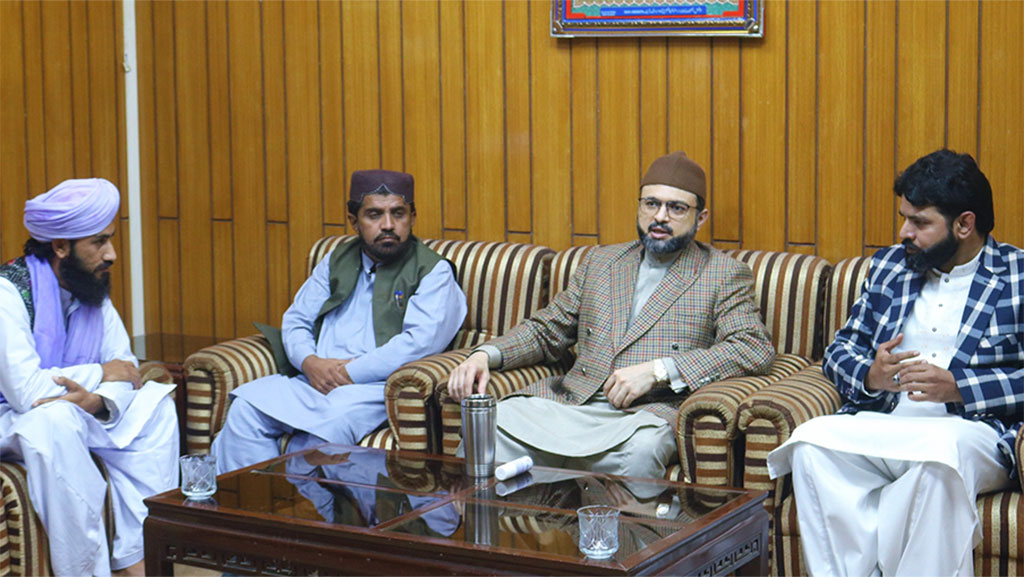 چیئرمین سپریم کونسل ڈاکٹر حسن محی الدین قادری سے تحریک منہاج القران بلوچستان کے وفد کی ملاقات