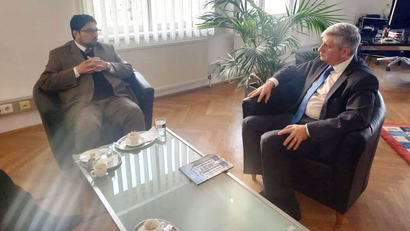Dr. Hussain Qadri met with Former Prime Minister and Director General of ICMPD 
