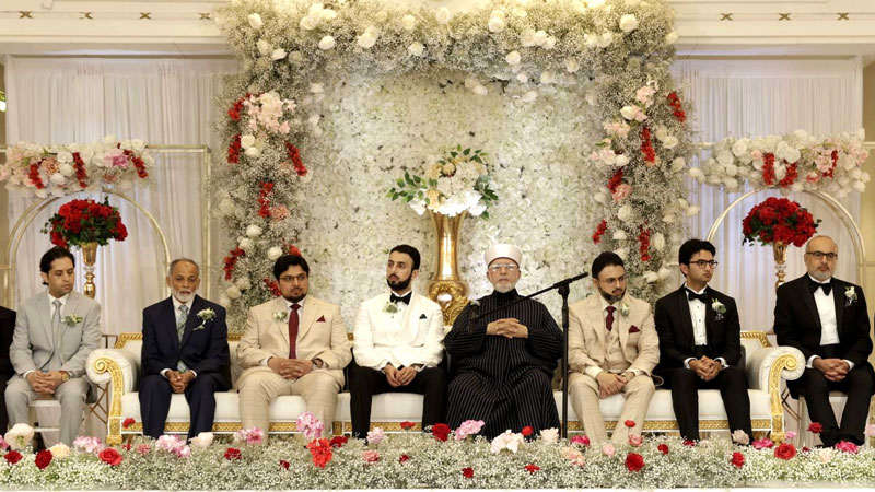 Grand Waleema ceremony of Shaykh Hammad Mustafa al-Madani al-Qadri held in Paris