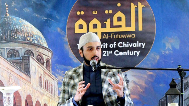 Shaykh Hammad Mustafa al-Madani al-Qadri deliveres his second lecture on “Heroic  Sacrifice and Generosity in Futuwwa”