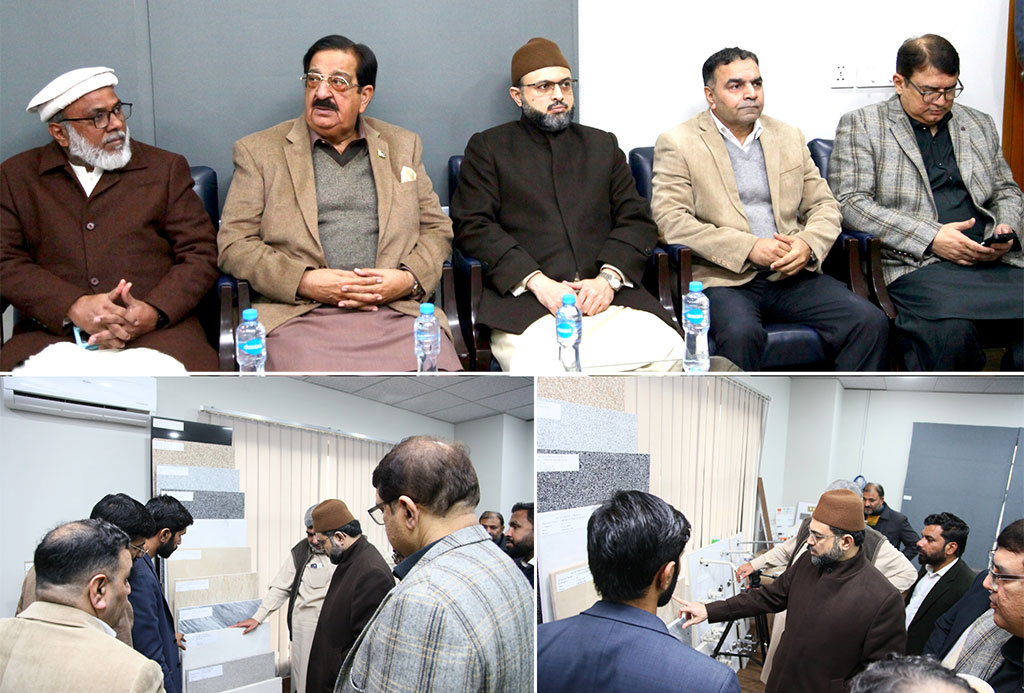 Chairman Supreme Council and central leaders on various construction phases of the project.