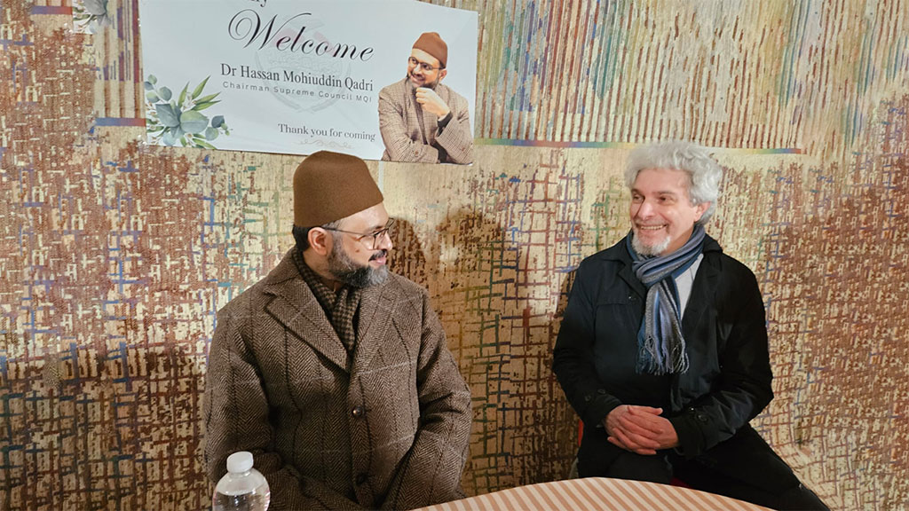 Italy: Dr. Hassan Mohiuddin Qadri Visits the New Islamic Center in Milano