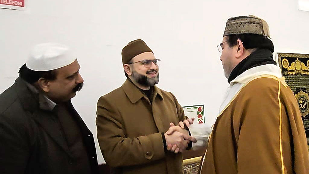 Italy: Dr. Hassan Mohiuddin Qadri Receives Warm Welcome from MQI Representatives in Napoli