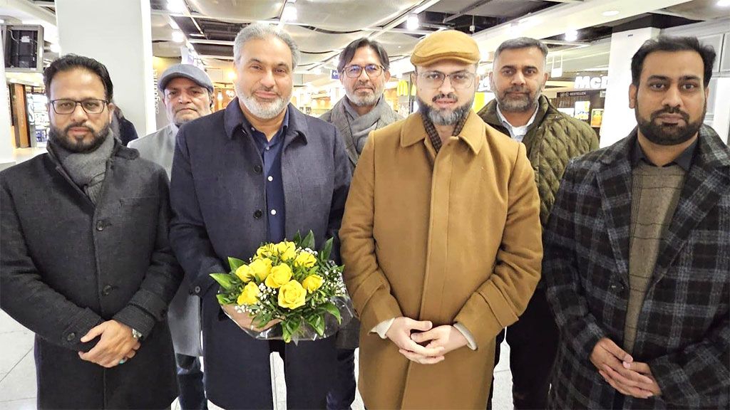 Germany: Dr. Hassan Mohiuddin Qadri Arrives in Düsseldorf for a Four Day Official Visit