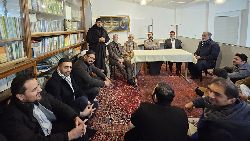 Dr. Hassan Mohiuddin Qadri Meets MQI Holland Officials in Germany