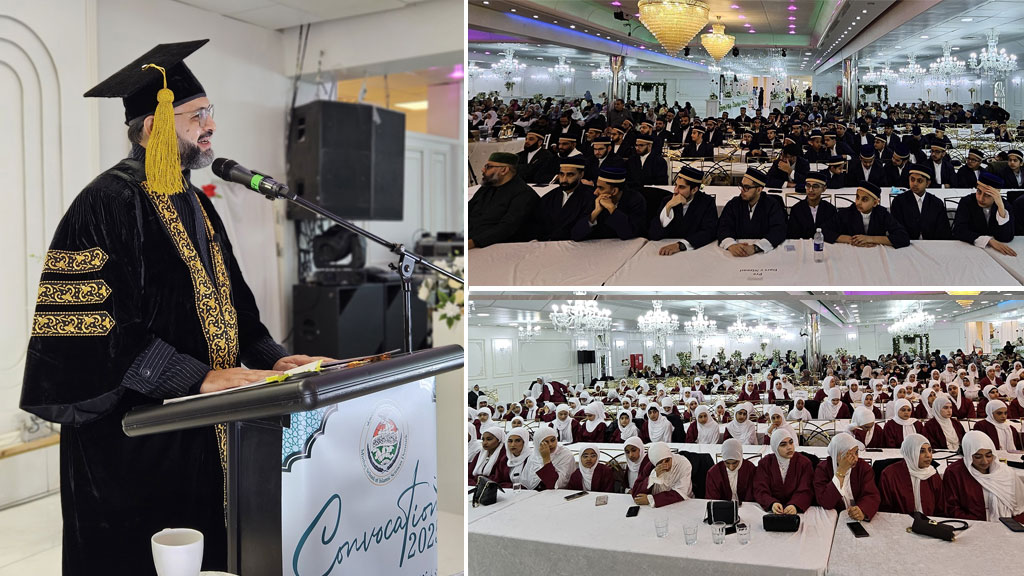 Convocation 2025: Dr. Hassan Mohiuddin Qadri Graces Minhaj School of Islamic Sciences Denmark’s Grand Ceremon