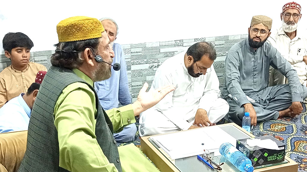 نائب ناظم اعلیٰ تنظیمات جنوبی پنجاب سردار شاکر خان مزاری کا چشتیاں کا تنظیمی دورہ