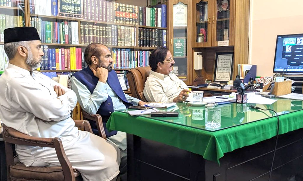 ناظمِ اعلیٰ خرم نواز گنڈا پور کی فیصل آباد ضلعی کوآرڈی نیشن کونسل کے اجلاس میں آن لائن شرکت