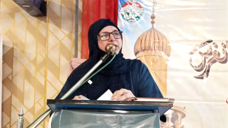 سیدہ زینب سلام اللہ علیہا کانفرنس سرگودھا: ارشاد اقبال اعوان کا خطاب