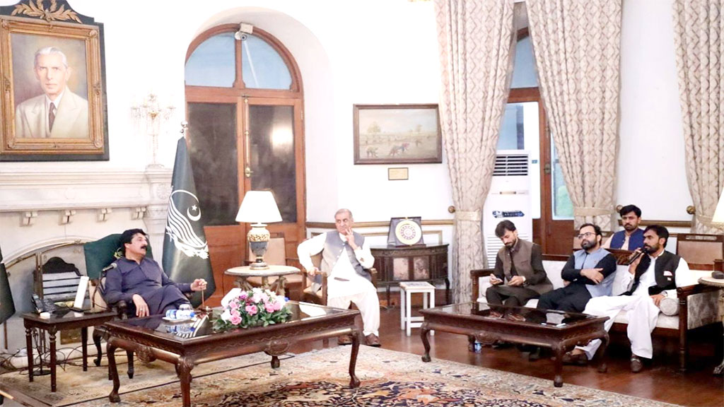شیخ فرحان عزیز کی گورنر پنجاب سے ملاقات