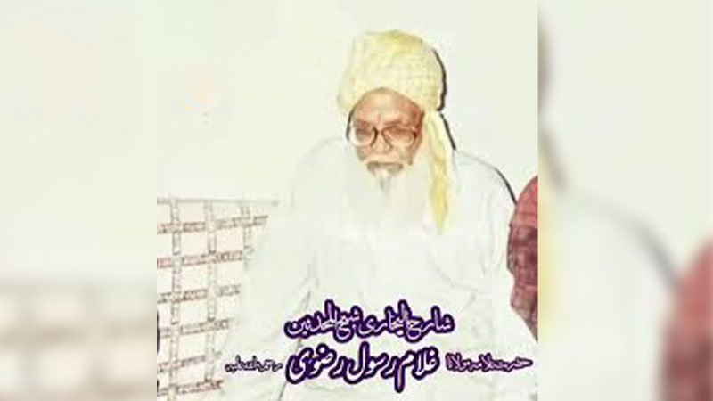 شیخ الحدیث حضرت مولانا غلام رسول رضوی (شیخ الحدیث جامعہ رضویہ فیصل آباد)