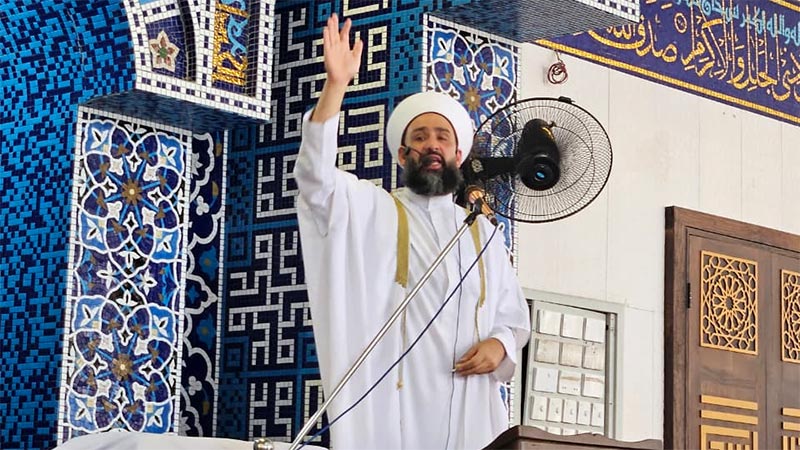 فضيلة الشيخ الأستاذ الدكتور أحمد بدرة کا جامع المنہاج، آغوش کمپلیکس لاہور میں خطبۂ جمعہ