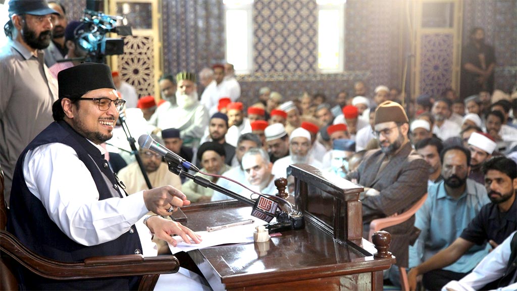 پروفیسر ڈاکٹر حسین محی الدین قادری کا جامع شیخ الاسلام ماڈل ٹاؤن لاہور میں جمعۃ المبارک کے اجتماع سے خطاب 