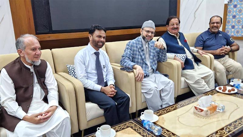 چیئرمین سپریم کونسل پروفیسر ڈاکٹر حسن محی الدین قادری سے ڈویلپمنٹ کونسل کے وفد کی ملاقات