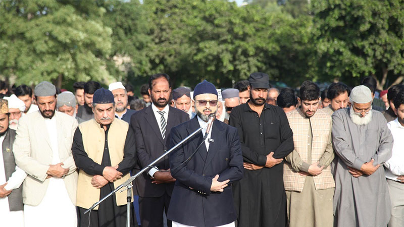 ڈاکٹر حسن محی الدین قادری نے مصطفوی سٹوڈنٹس موومنٹ اسلام آباد زون کے نائب صدر محسن رضا کی نمازِ جنازہ پڑھائی