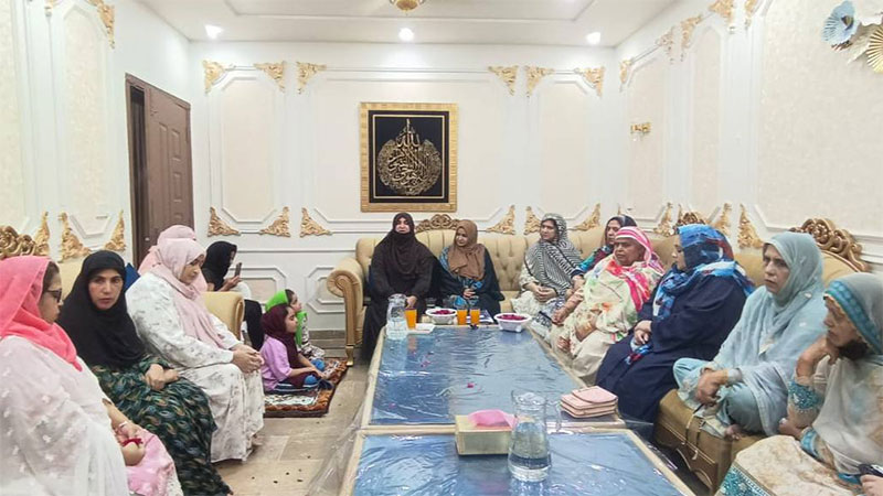 منہاج القرآن ویمن لیگ وسطی ضلع گوجرانوالہ کے زیرِاہتمام گارڈن ٹاؤن میں افتتاحی  تقریبِ مرکزِ علم