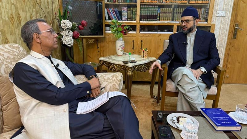 Prof. Dr. Hassan Mohiuddin Qadri, met with Mr. Akhtar Chaudhary from Oslo, Norway