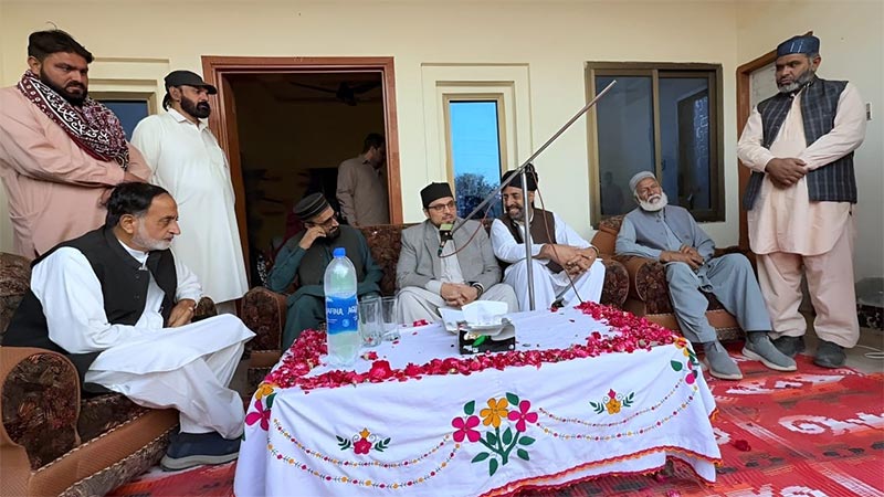 Dr Hussain Mohi-ud-Din Qadri Inaugurates Minhaj-ul-Quran Islamic Centre in Athar, Pind Dadan Khan