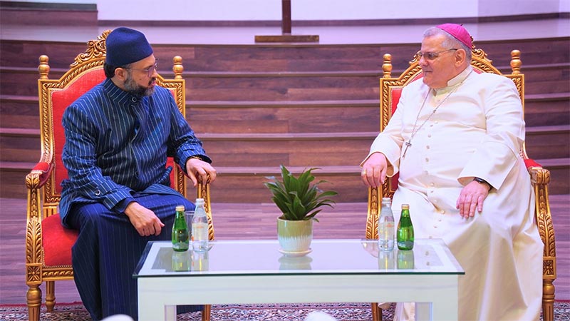 Prof. Dr. Hassan Mohiuddin Qadri Received by Bishop at Arabia’s Largest Cathedral in Historic Interfaith Visit