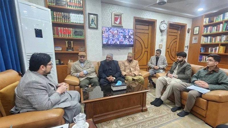 منہاج ایشین کونسل کے عہدیداران کی ڈاکٹر حسین محی الدین قادری سے ملاقات