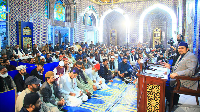 پروفیسر ڈاکٹر حسین محی الدین قادری صدر منہاج القرآن انٹرنیشنل کا جامع شیخ الاسلام لاہور میں جمعۃ المبارک کے اجتماع سے خطاب