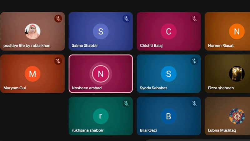 ویمن لیگ شمالی پنجاب کی آن لائن میٹنگ، مراکزِ علم، ممبرشپ اور التربیہ کیمپ پر اہم فیصلے