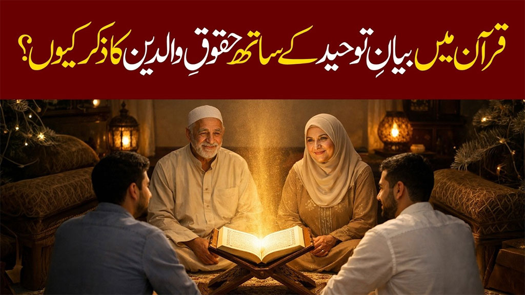 قرآنِ مجید نے توحید کے فورًا بعد والدین کے حقوق کو بیان کر کے اُن کی عظمت کو واضح کر دیا ہے:شیخ الاسلام ڈاکٹر محمد طاہرالقادری