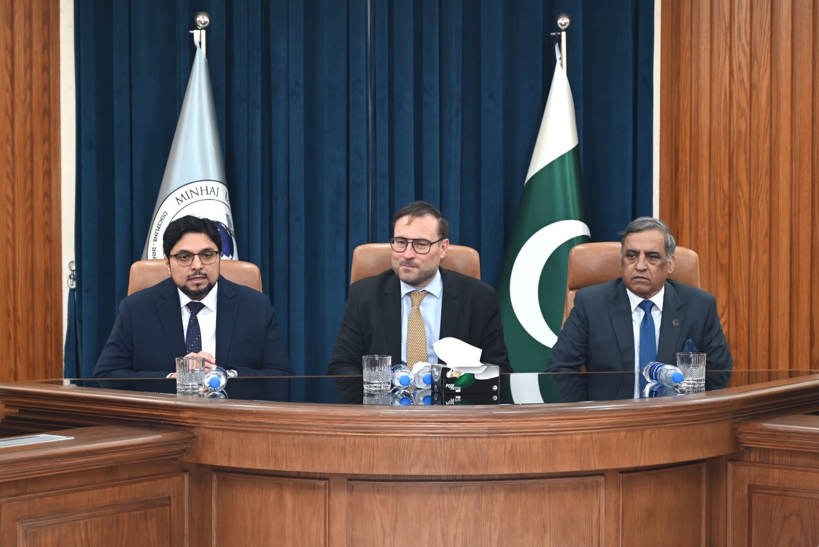 Austrian Ambassador Wolfgang Kutschera Visits Minhaj University Lahore, Holds Talks