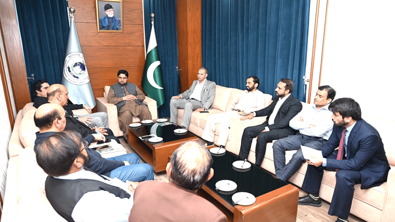 Business Community Delegation Visits Minhaj University Lahore: Meets Prof. Dr. Hussain Mohi-ud-Din Qadri