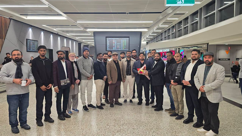 Prof. Dr. Hussain Mohi-ud-Din Qadri Arrives in Australia