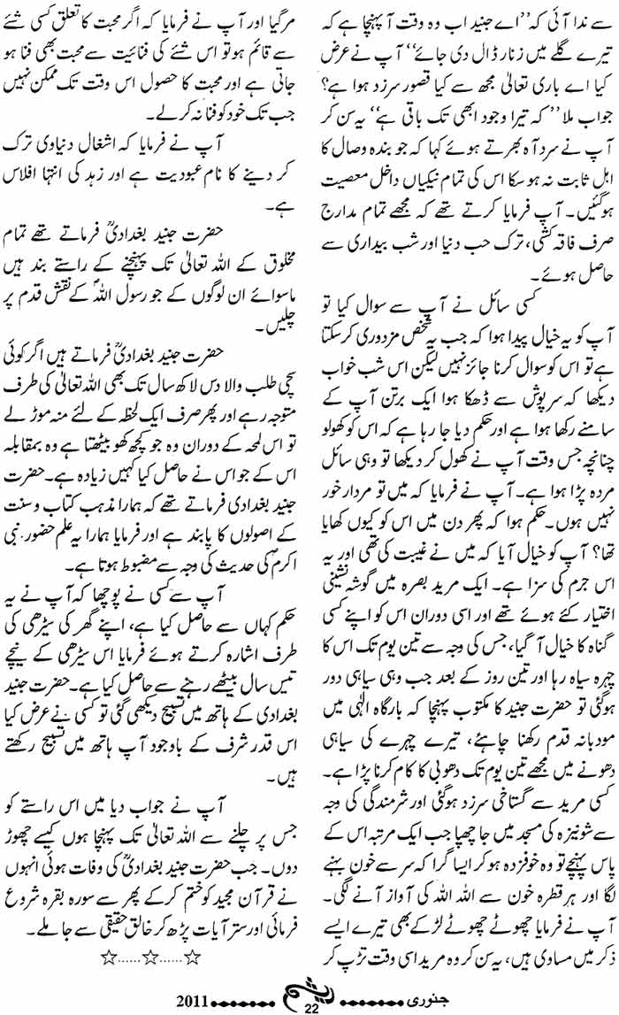 Minhaj-ul-Quran  Print Media CoverageMonthly Raysham Page 22