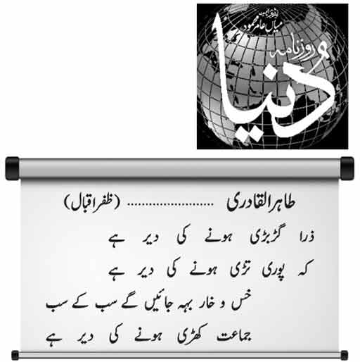 Pakistan Awami Tehreek Print Media CoverageDaily Dunya News