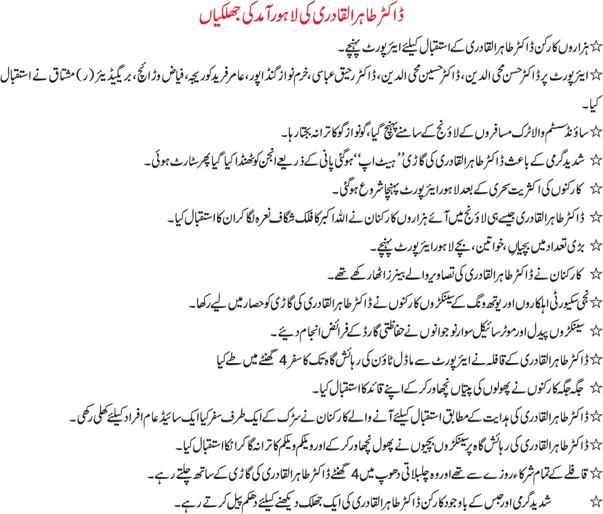 تحریک منہاج القرآن Minhaj-ul-Quran  Print Media Coverage پرنٹ میڈیا کوریج DAILY KHABRAIN BACK PAGE-1