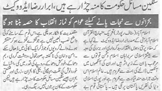 تحریک منہاج القرآن Minhaj-ul-Quran  Print Media Coverage پرنٹ میڈیا کوریج Pakistan-Shami-P2