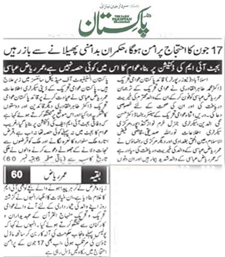 Minhaj-ul-Quran  Print Media Coverage Daily Pakistan (Niazi)  Page 2