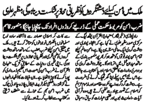 تحریک منہاج القرآن Minhaj-ul-Quran  Print Media Coverage پرنٹ میڈیا کوریج DAILY VOICE OF PAKISTAN PAGE-2