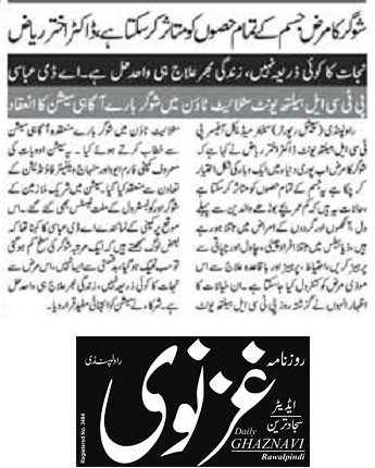 Minhaj-ul-Quran  Print Media CoverageDAILY GHAZNAVI PAGE-11